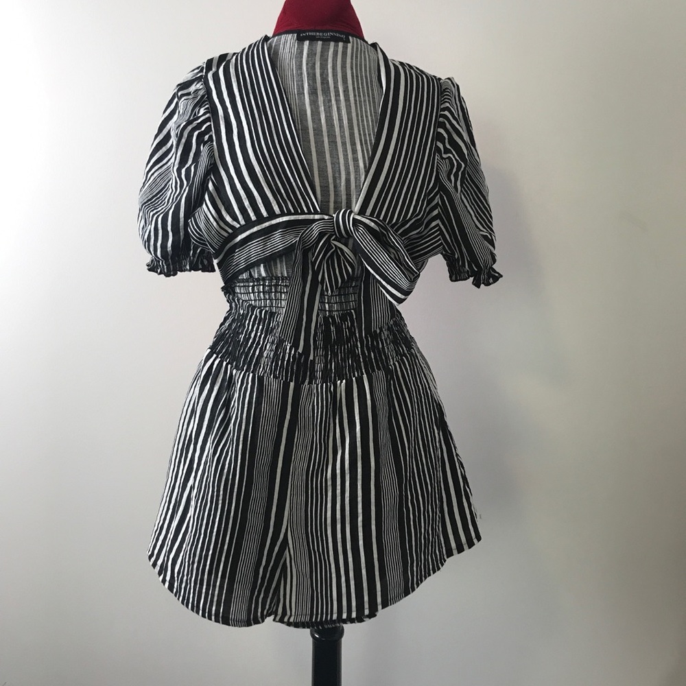 Striped Romper